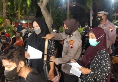 Terobosan Terbaru Polres Klaten, Vaksinasi Malam Minggu