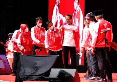 Relawan Muda Tim 7 Satu Sikap 2024 Bersama Jokowi