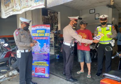 Operasi Patuh Candi 2022: Polres Banjarnegara Sosialiasi Tertib Lalu Lintas Pada Masyarakat