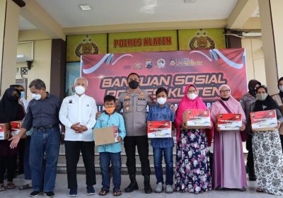 Peringati Hari Bhayangkara, Polres Dan Kodim 0723 Klaten Gelar Bakti Sosial