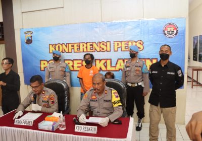 Kasus Pencurian Di Kios Counter Pulsa Berhasil Di Ungkap Tim Resmob Polres Klaten