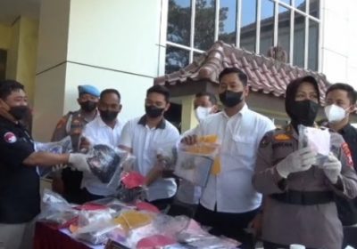 43 Kasus Narkoba Berhasil Diungkap POLDA DIY Selama Operasi Narkoba Progo 2022