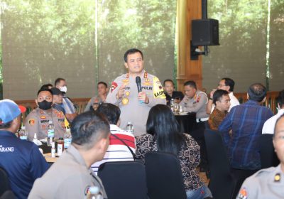 Kapolda Jateng Memandu Dialog Dengan Wartawan, Puji Peran Media Dalam Harkamtibmas Jateng