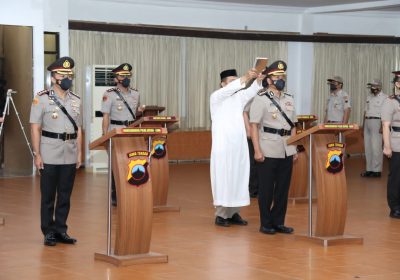 Kapolda Jateng Pimpin Sertijab Dua PJU dan Tiga Kapolres