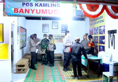 Dilengkapi Tempat Tidur untuk Petugas, Tim Penilai Lomba Apresiasi Satkamling Desa Banyumudal