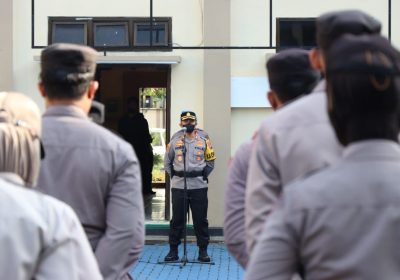 Kapolres Banjarnegara Pimpin Apel Pagi, Ini Arahan Kepada Anggota