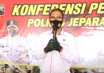 Polres Jepara Ringkus Pelaku Kasus Pengrusakan Ranmor di Nalumsari