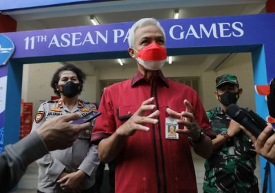 Dukung Langsung Atlet Para Swimming, Ganjar: Mereka Kebanggaan Indonesia