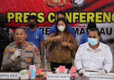 Polres Lamandau Kembali Gagalkan Peredaran 1 Kilogram Sabu