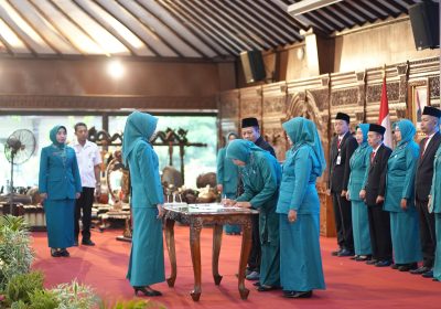 TP PKK Kabupaten Klaten Resmi Dilantik