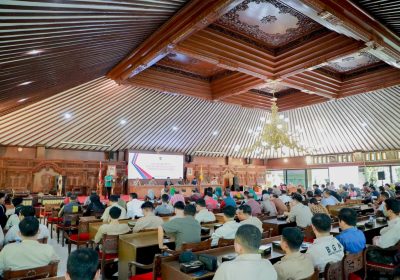 Evaluasi MBG Bupati Klaten Tegaskan  SPPG Wajib Jalankan SOP