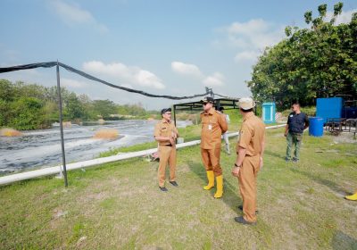 Bupati Pastikan Progres Pengolahan Lindi Dan Pengelolaan Sampah Di TPA Troketon Berjalan Sesuai Rencana