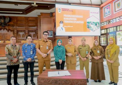 Dalam Pra-Musrenbang Tematik Stunting, Bupati Klaten Tekankan Kolaborasi Lintas Sektor